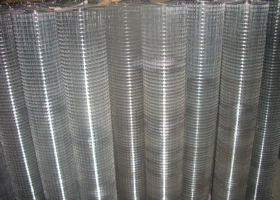 Hot Dipped Galvanized Welded Wire Mesh Rolls 10m For Sieving